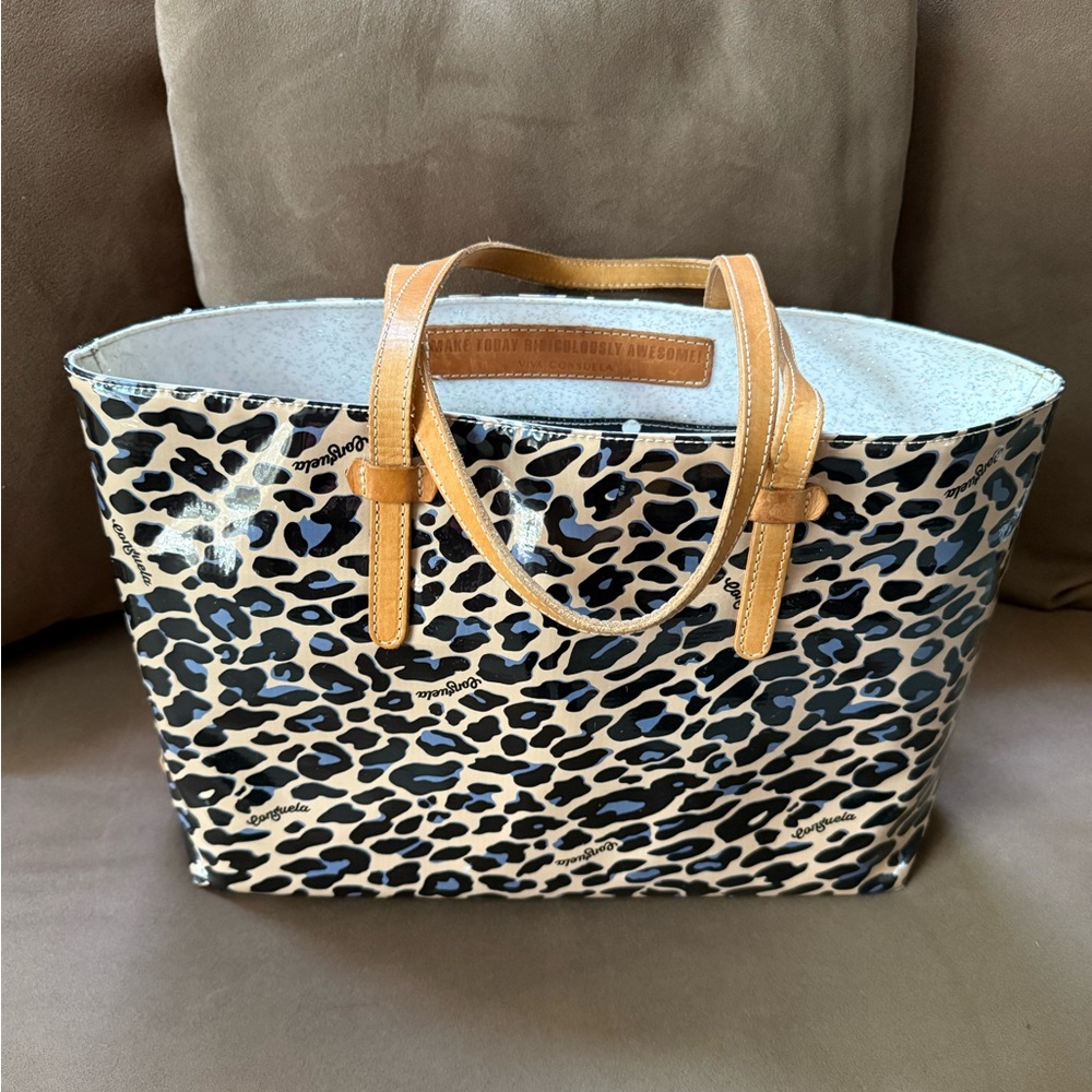 Consuela Blue Jag East West Tote